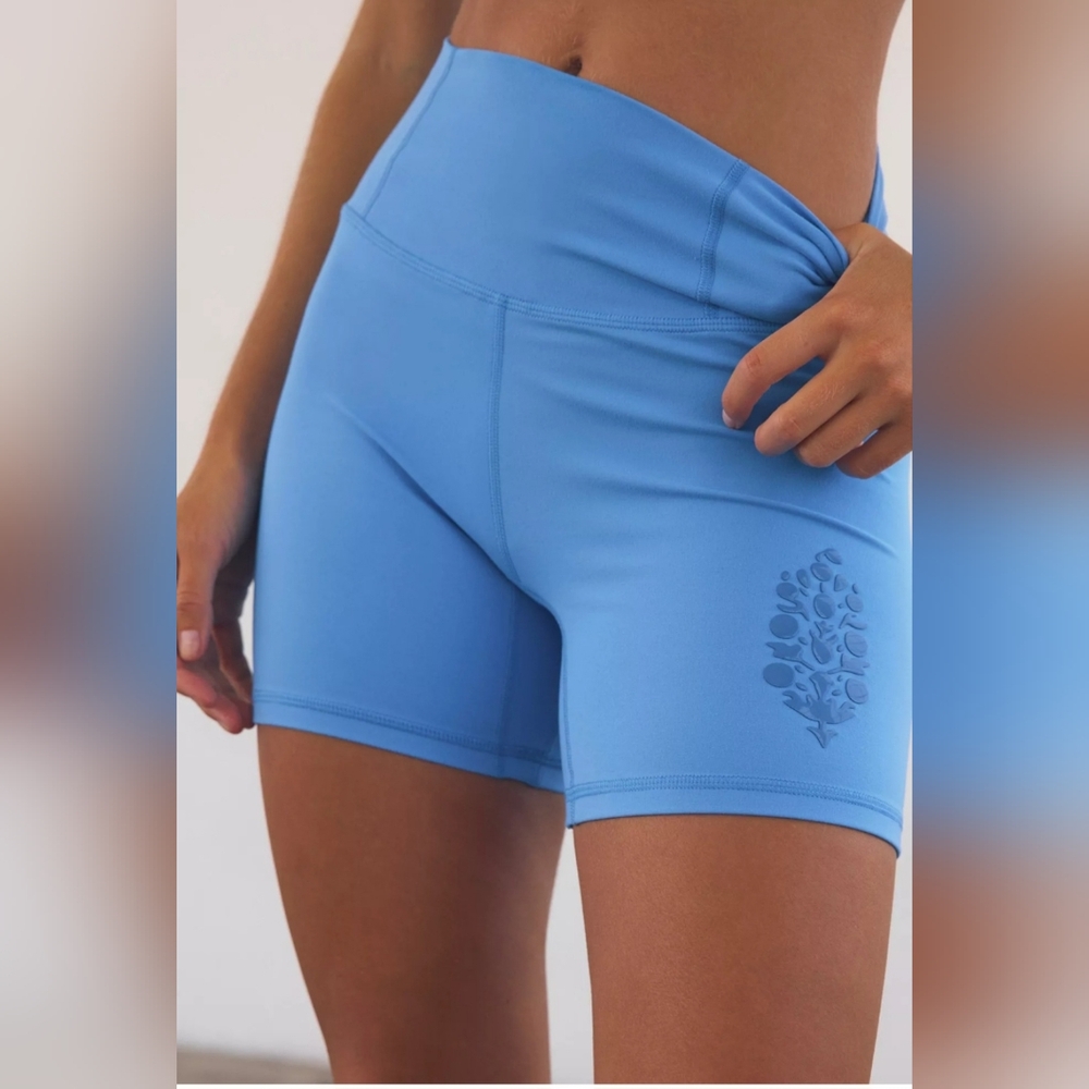 NWT FP Movement Never Better Silicone Logo Bike Shorts